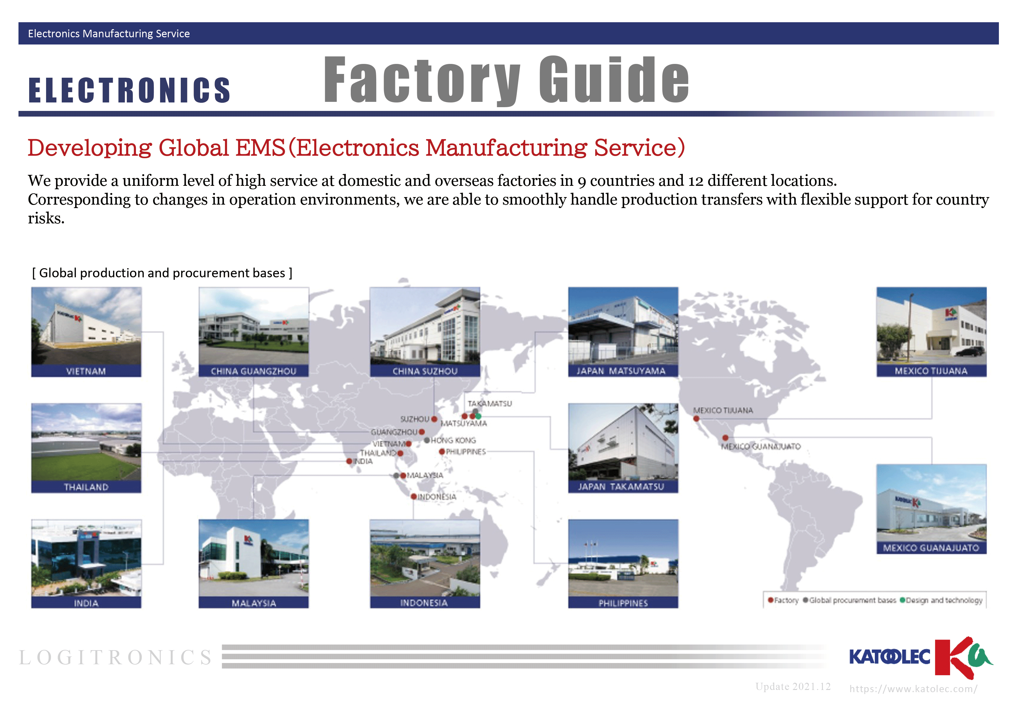 Guide at overseas factory